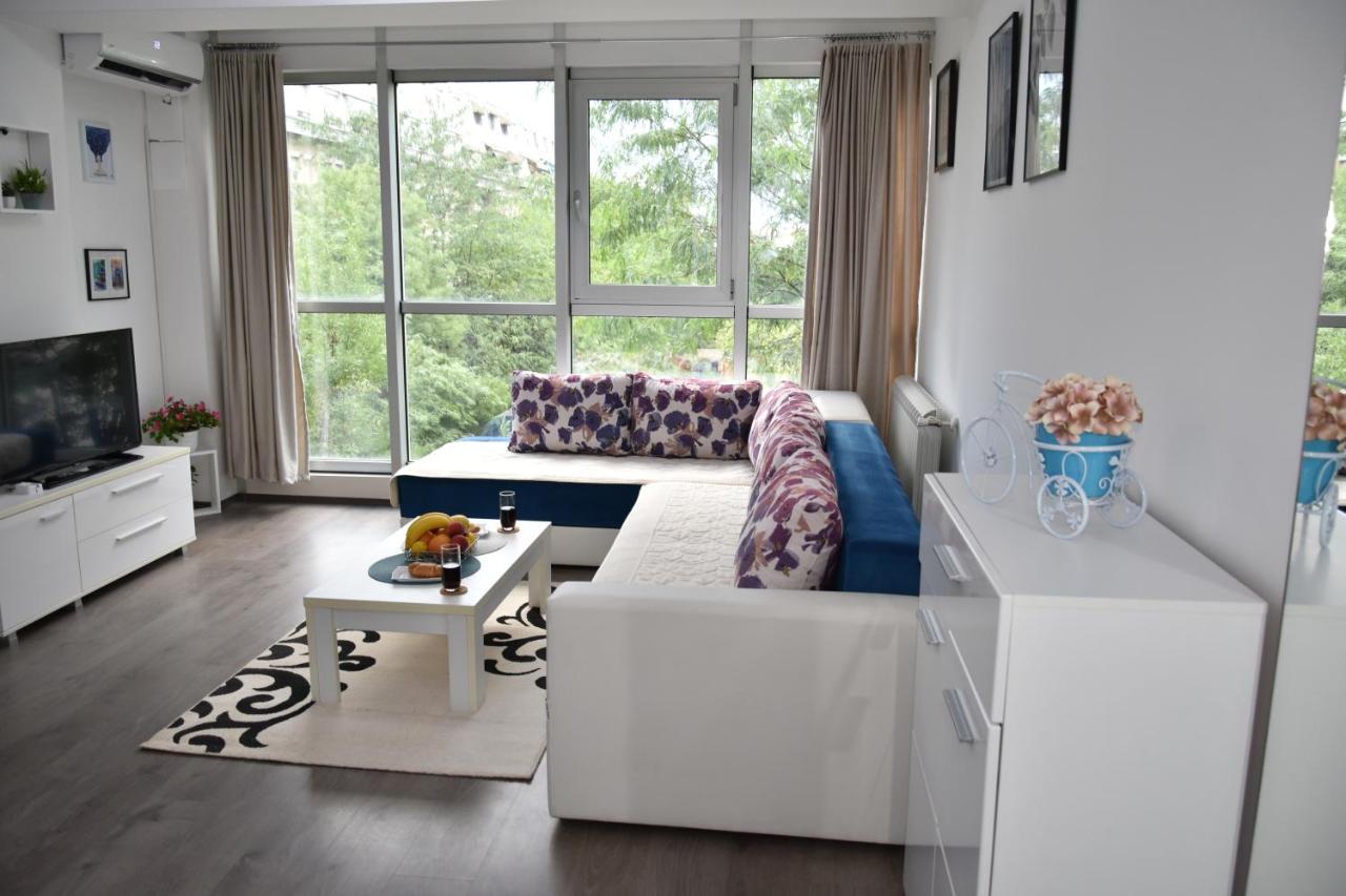 Blue Corner Apartment สโกเปีย ภายนอก รูปภาพ
